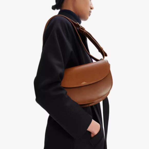 A.P.C. Genève Bag – Nut Brown, Crossbody - Picture 7 of 16